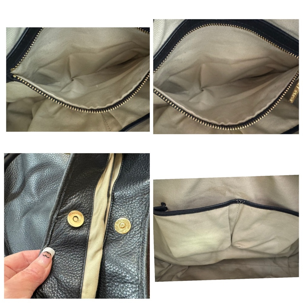 Tory Burch Leather top handle shoulder bag with huge Tory church logo - Picture 8 of 8